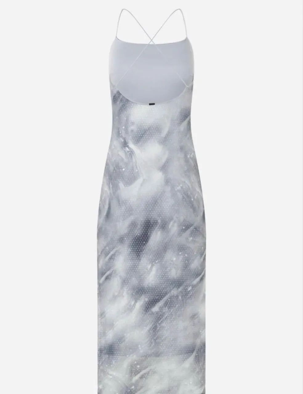 Vestido cinza com brilho - Foto 4