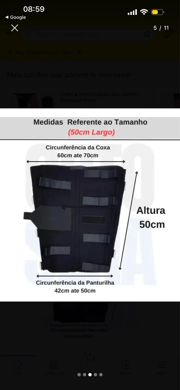 Imobilizador de perna 445639495841884163