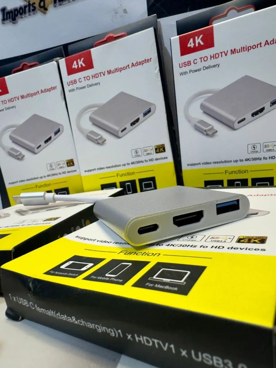 Adaptador OTG tipo C entrada HDMI - Foto 5