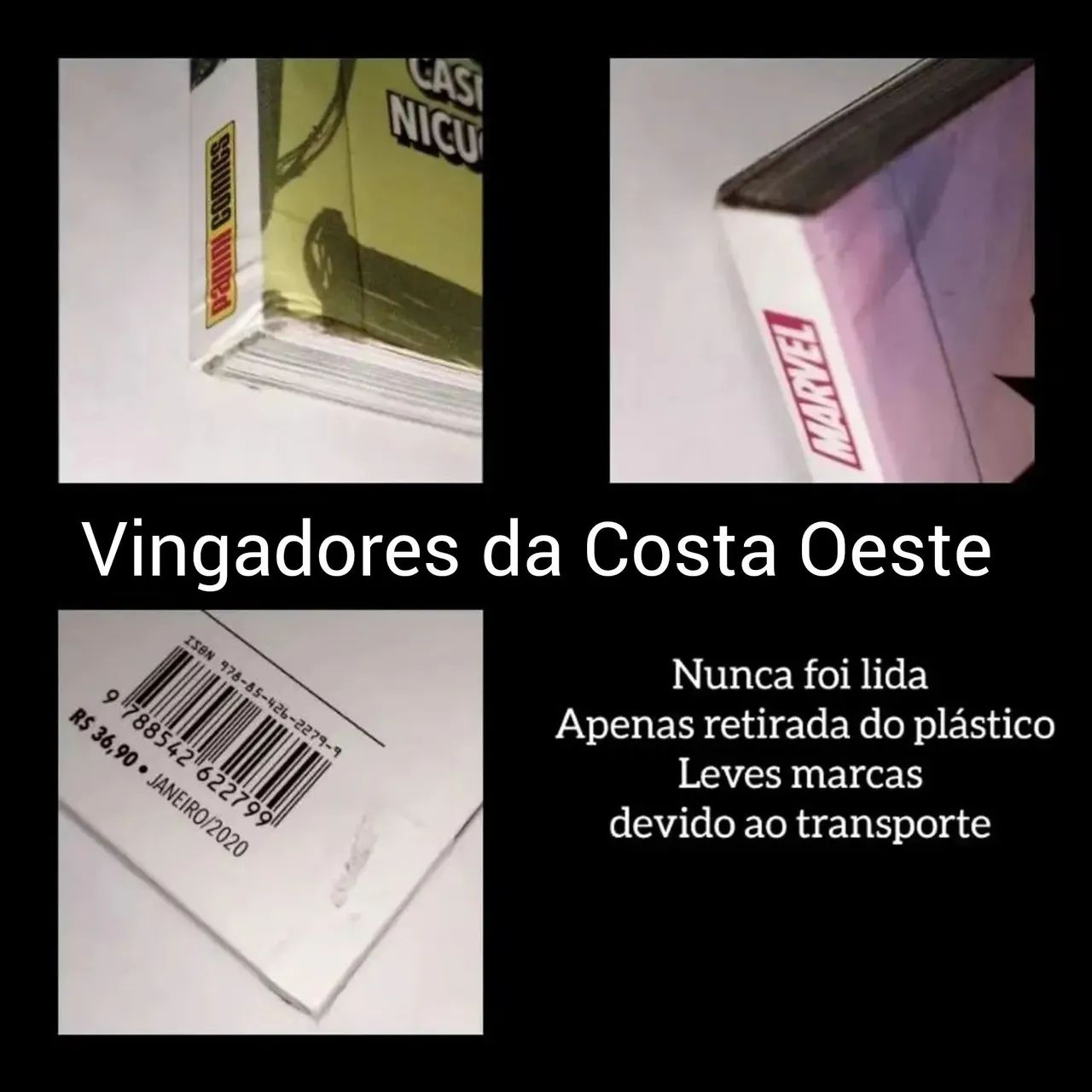 HQVingadores da Costa Oeste e Livros Novos Vingadores Motim - Marvel - Foto 3