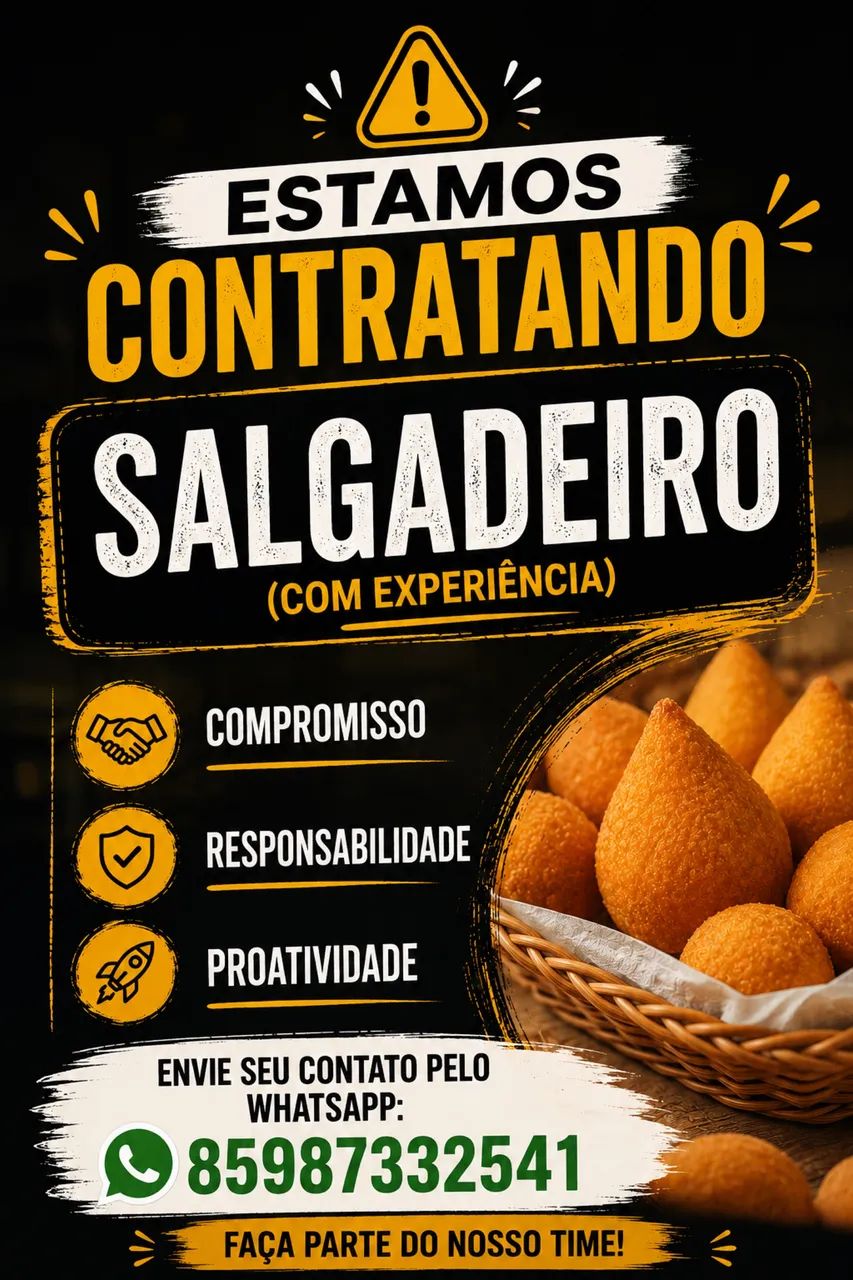 PROCURO SALGADEIRO (COM RESPONSABILIDADE)
