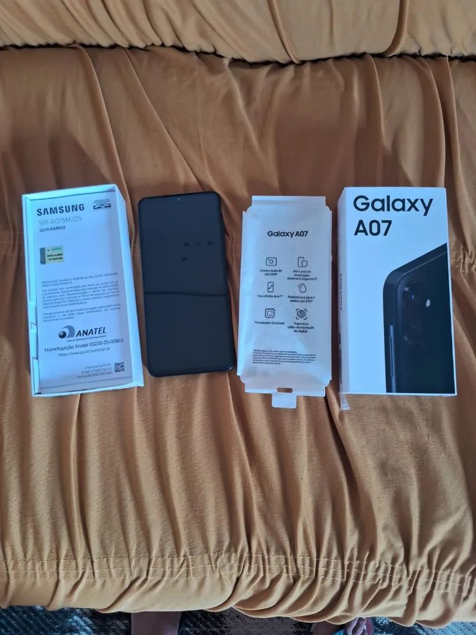 Samsung A07 128 $500 troco por outro celular com NFC.