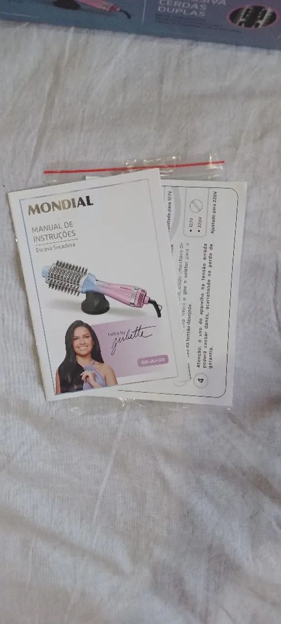 Escova Secadora Mondial By Juliette ES-JU-03 - 1200W Cerâmica - Foto 4