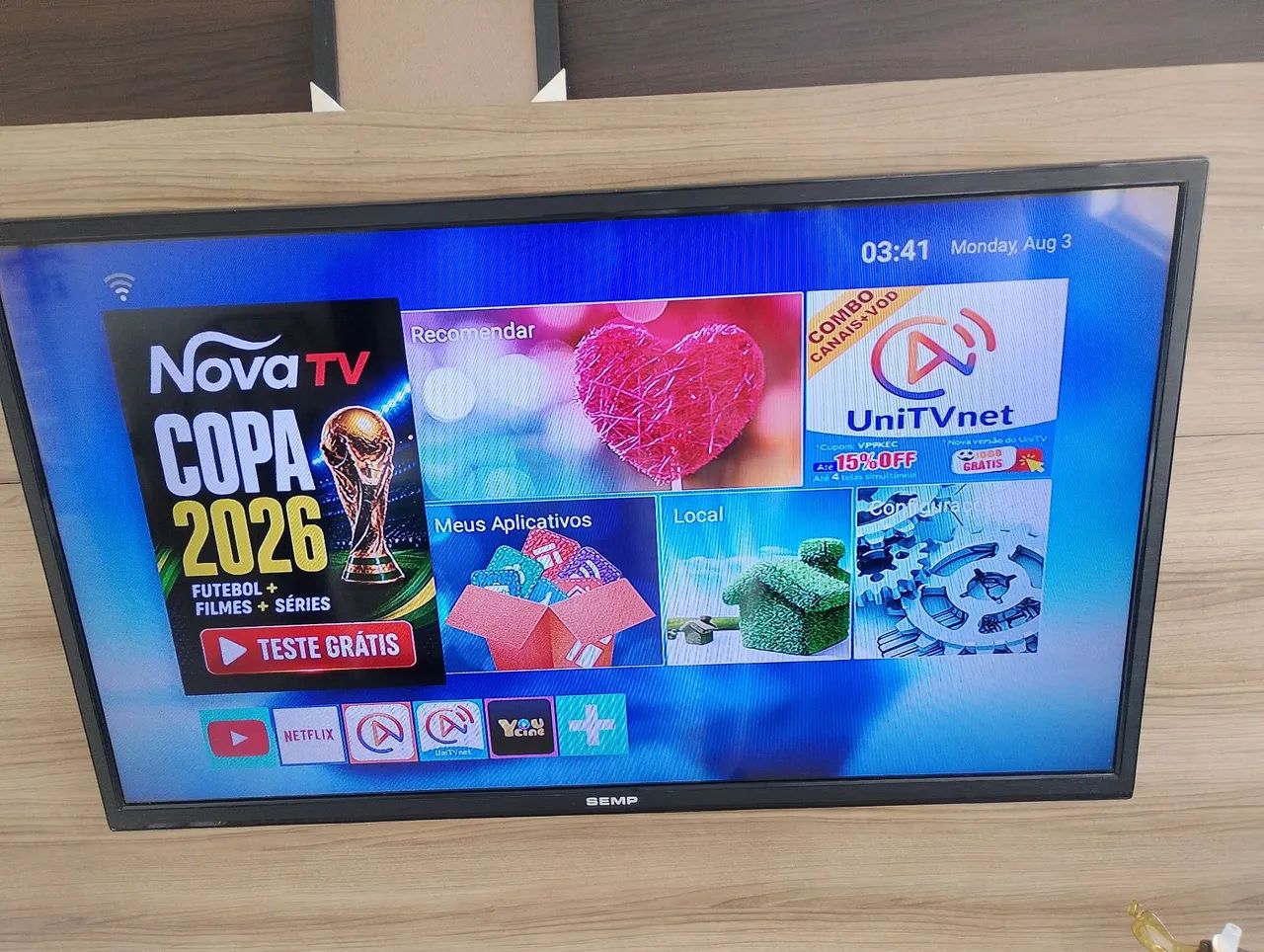 Vendo tv já com conversor digital  - Foto 3