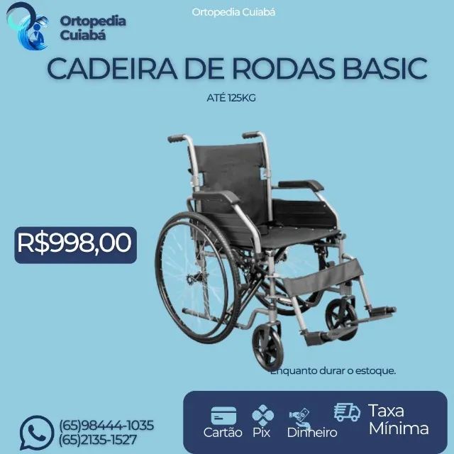 Cadeira de rodas nova 