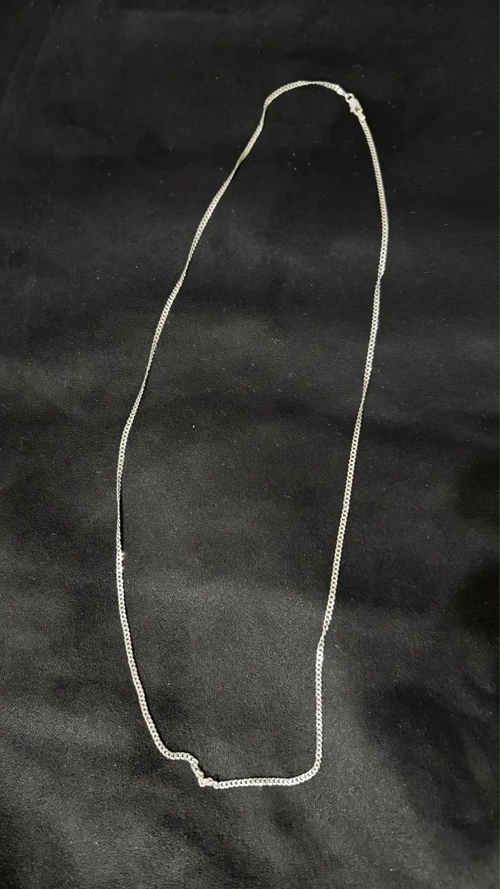 Cordão de prata 925 - Foto 2