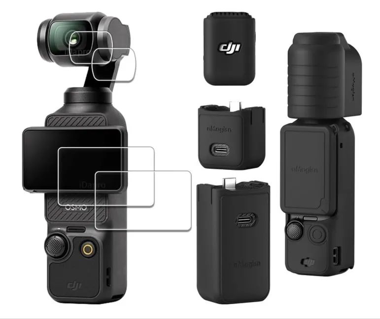 DJI POCKET 3 COMBO + ACESSÓRIOS = SEM USO  - Foto 3