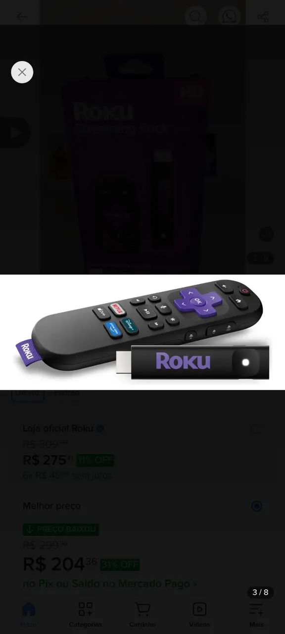 Roku tv stick 
