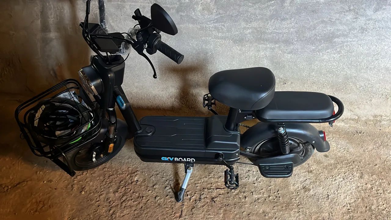 Bicicleta elétrica 500w nova