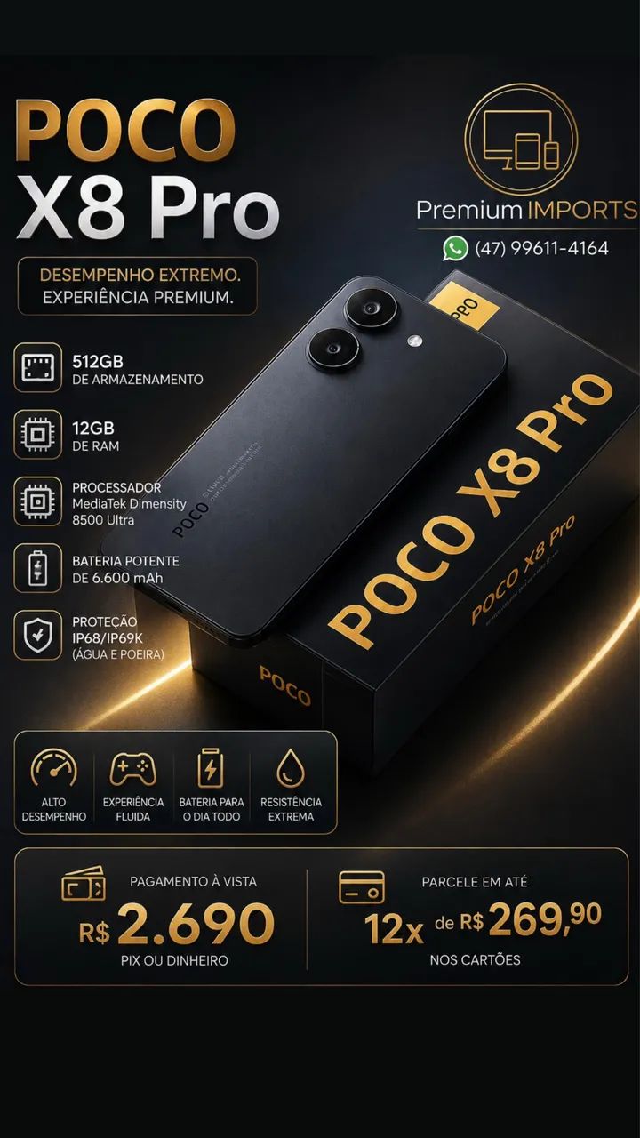 Poco X8 Pro 512GB/12Gb