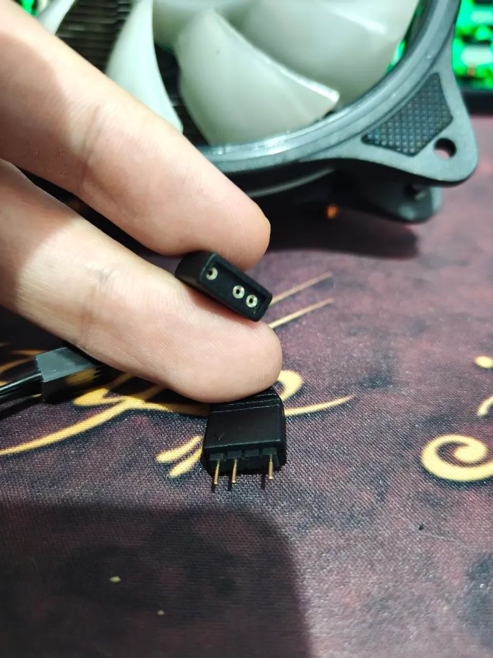 CPU cooler RGB 5v - Foto 2
