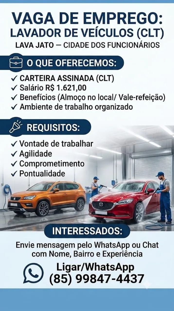 Estamos contratando 