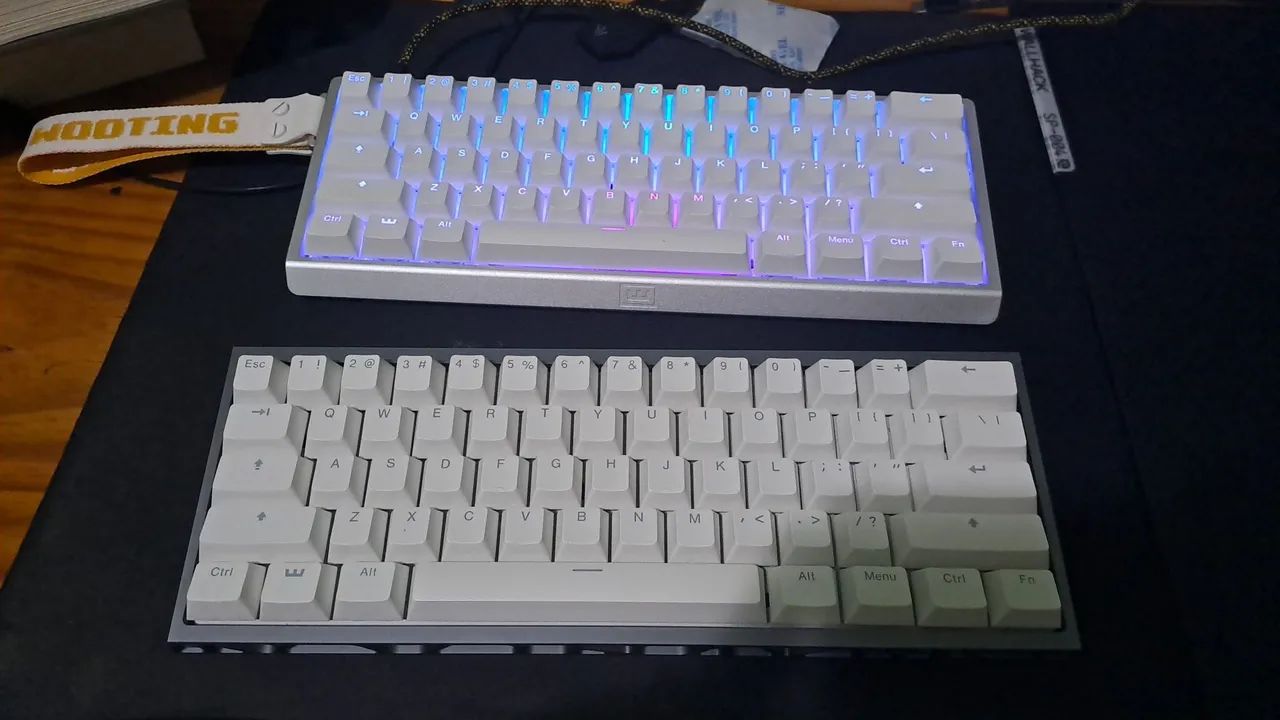 Teclado Wooting 60he V2 alumínio  - Foto 2