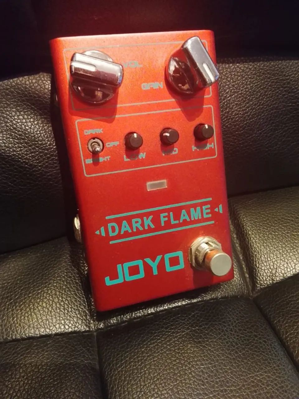 Pedal Dark Flame Joyo na caixa. Perfeito - Foto 3