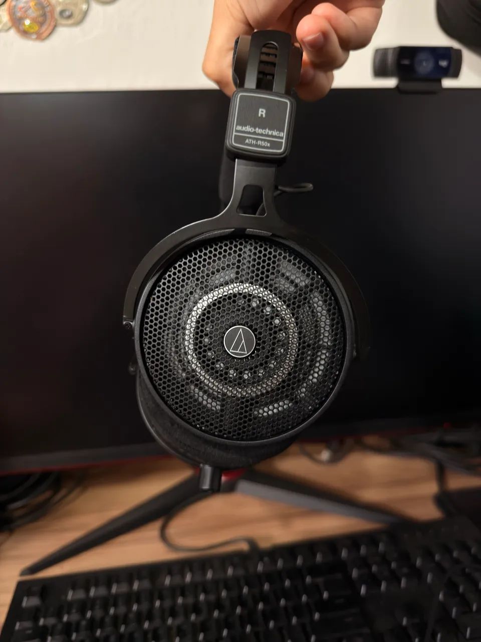 Audio-Technica ATH-R50x Fone de Ouvido de Referência aberto (open