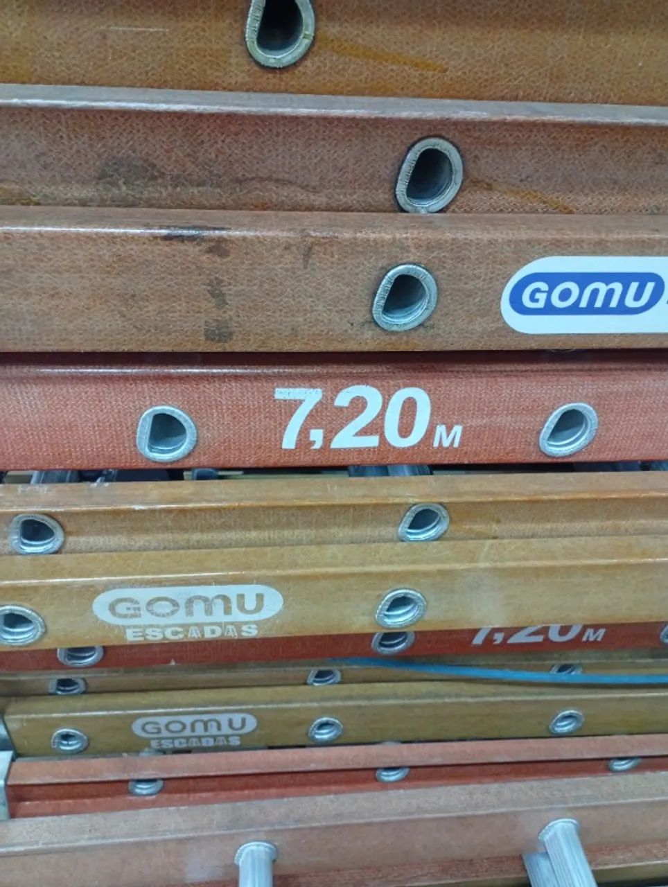 Escada 7.20m de fibra - Foto 2