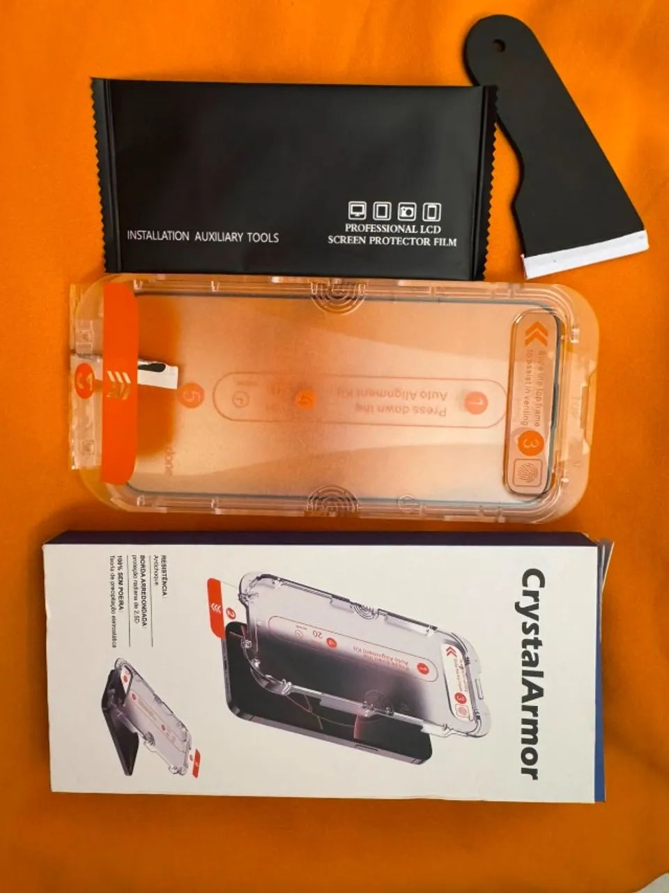 Película de Vidro CrystalArmor com Aplicador Automático Inteligente - Foto 3