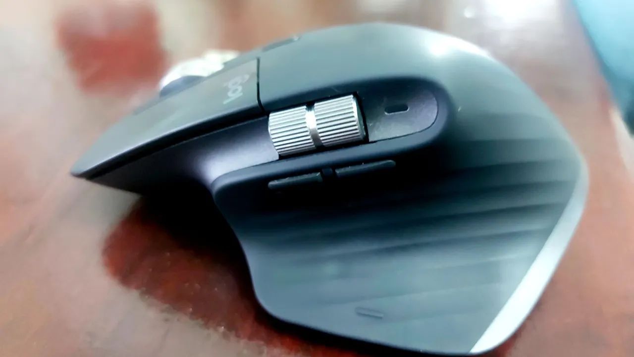 Mouse sem fio Logitech Mx Master 3s Bluetooth Edition-Grafite - Foto 3