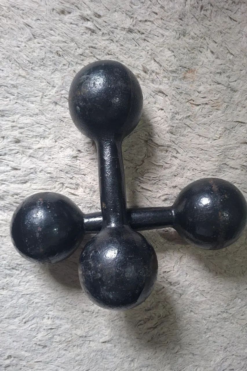 VENDO PAR DE HALTERES 10KG  - Foto 2