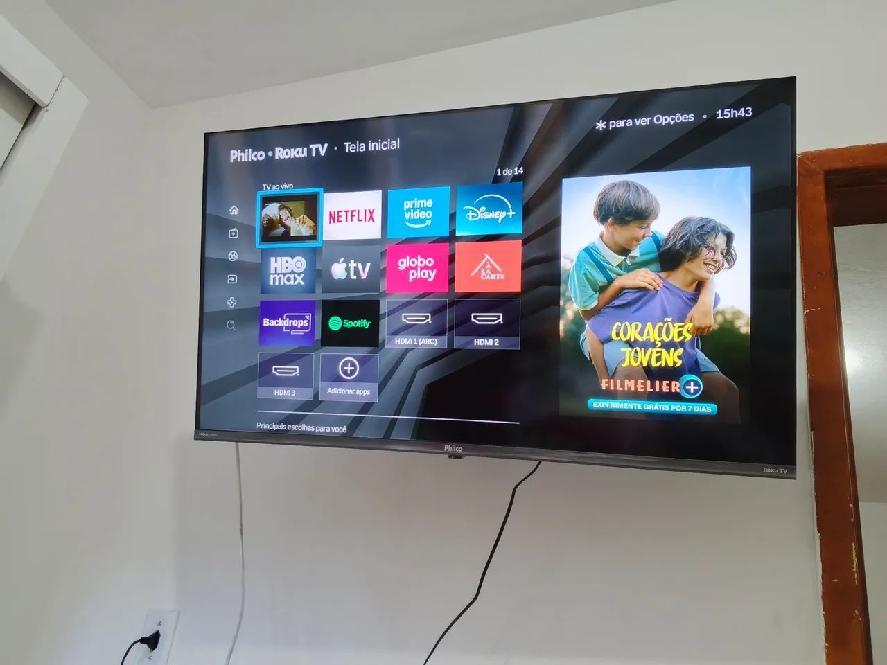 Smart tv Philco Roku 