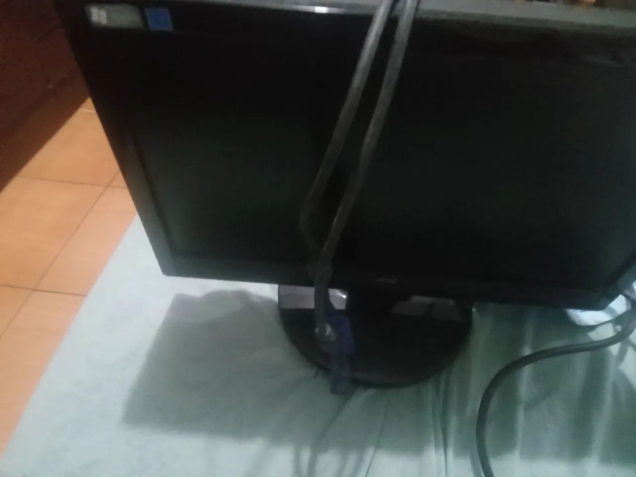 Monitor Aoc Led 18,5  E950swn Vga Usado + Cabo Vga (Usado) - Foto 5