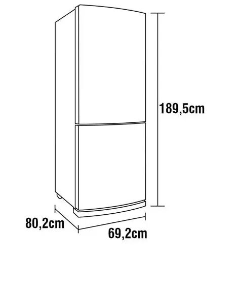 Electrolux Bottom DB53X Frost Free com Painel Blue Touch 454 L - Inox - Foto 2