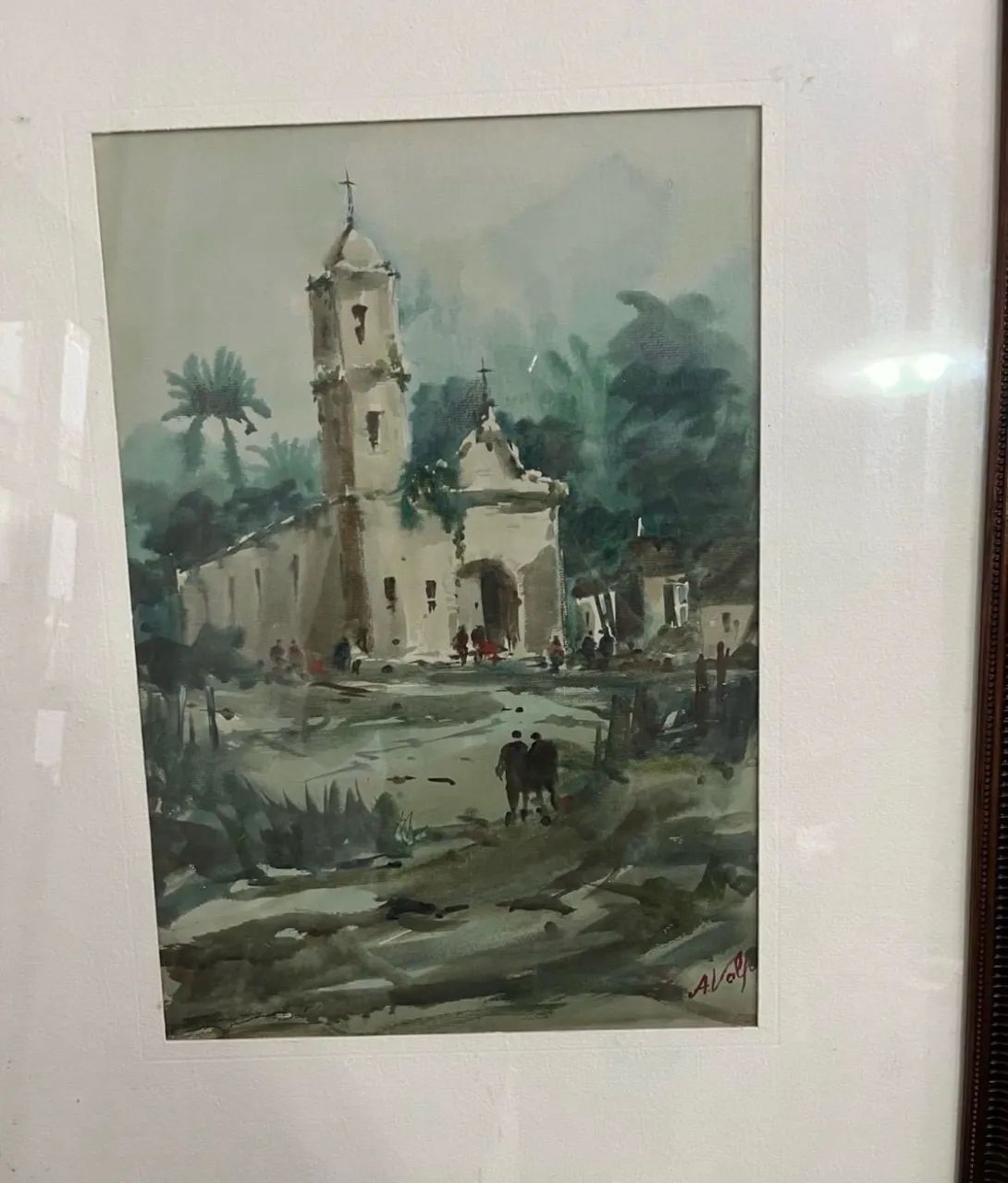 Alfredo Volpi 47x33 cm, A.C.I.D.