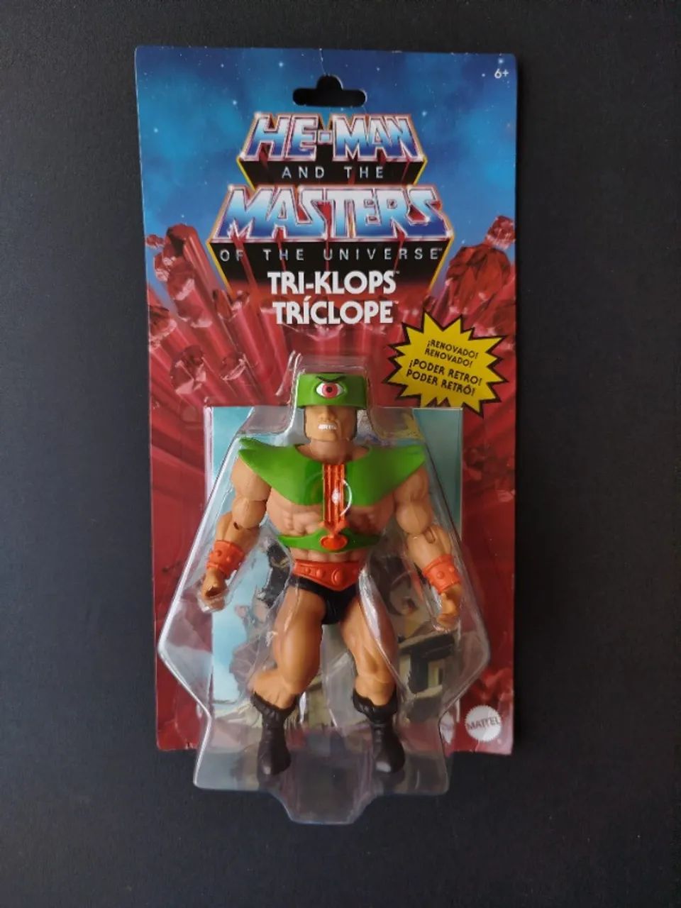 Tri-klops Retro - Mattel - Masters Of The Universe Lacrado 