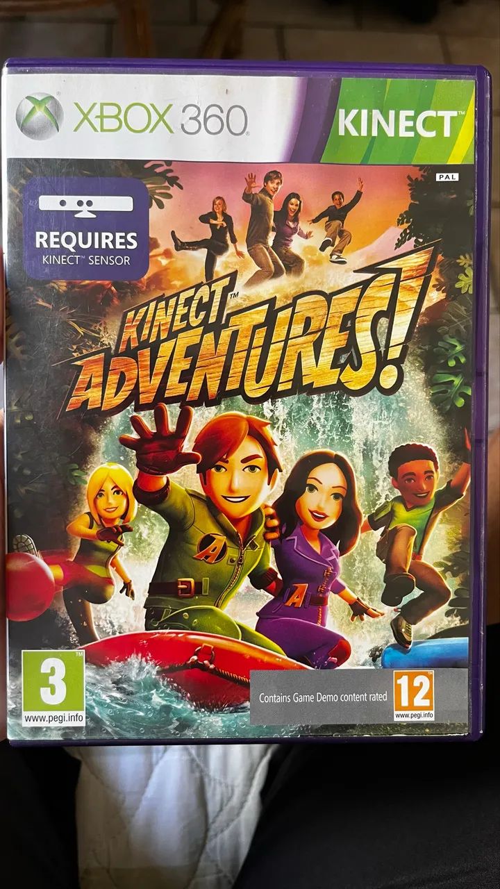 Vendo jogo kinect adventures xbox 360
