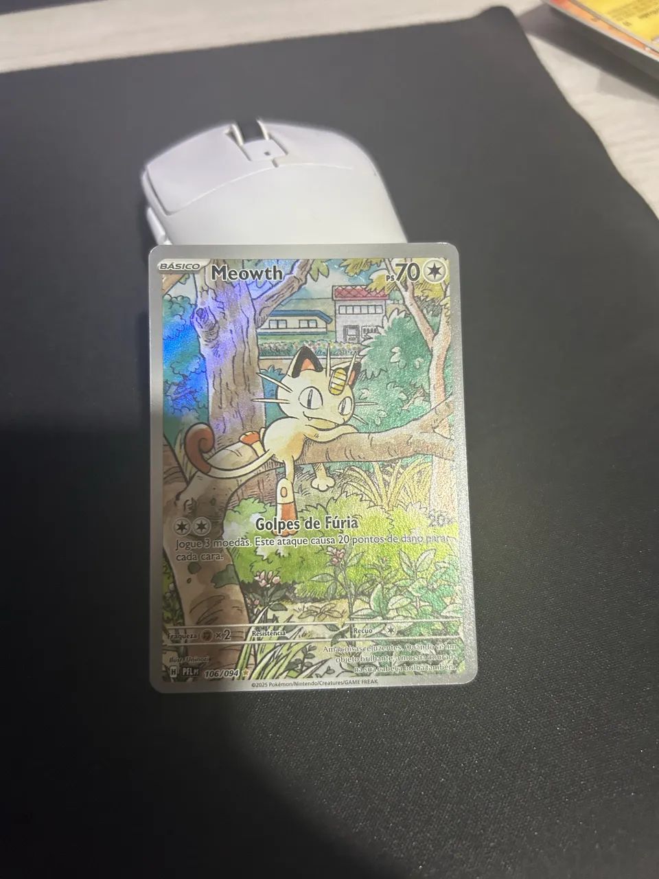 Carta de Pokémon (meowth) - Foto 2