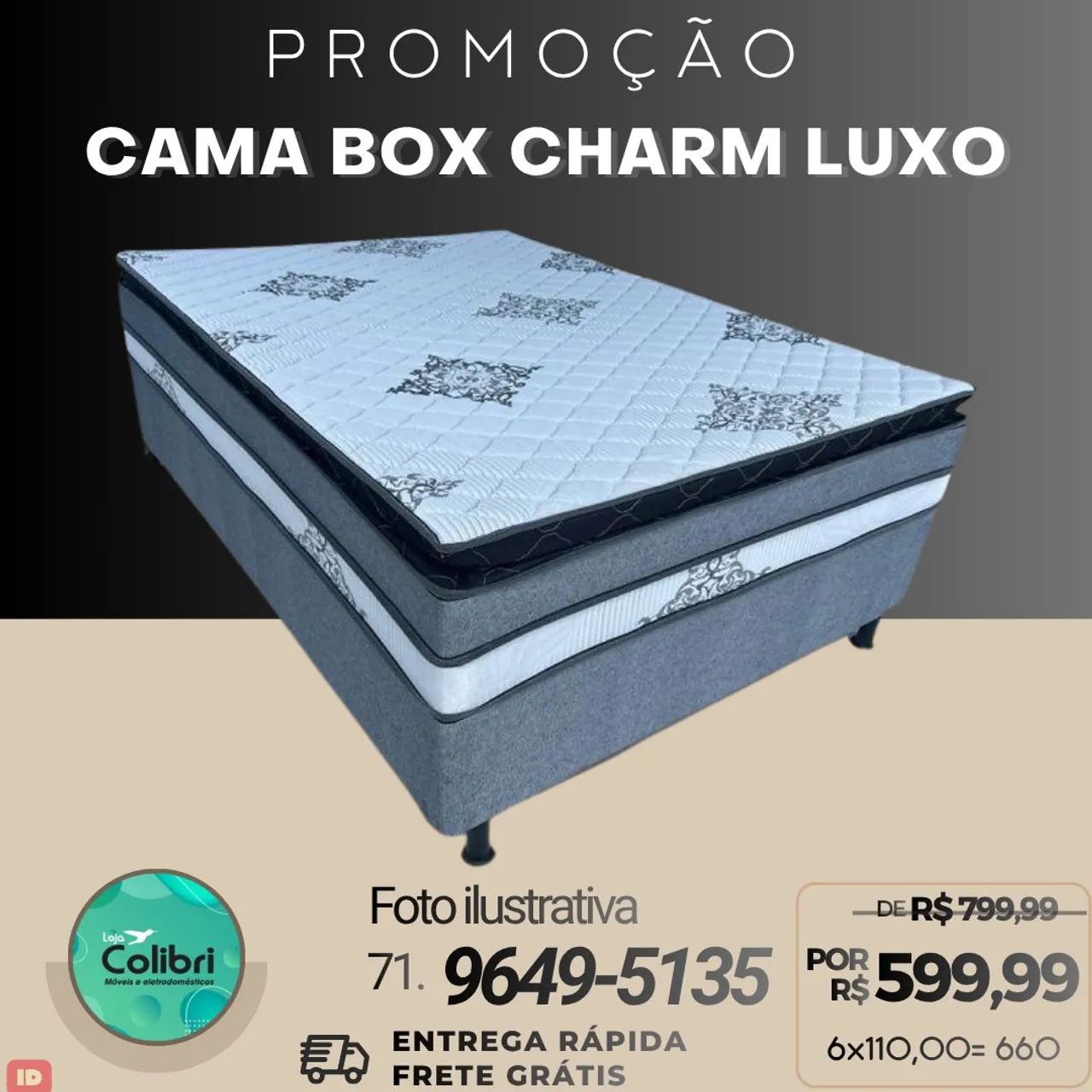 Cama Box Casal  - Foto 2