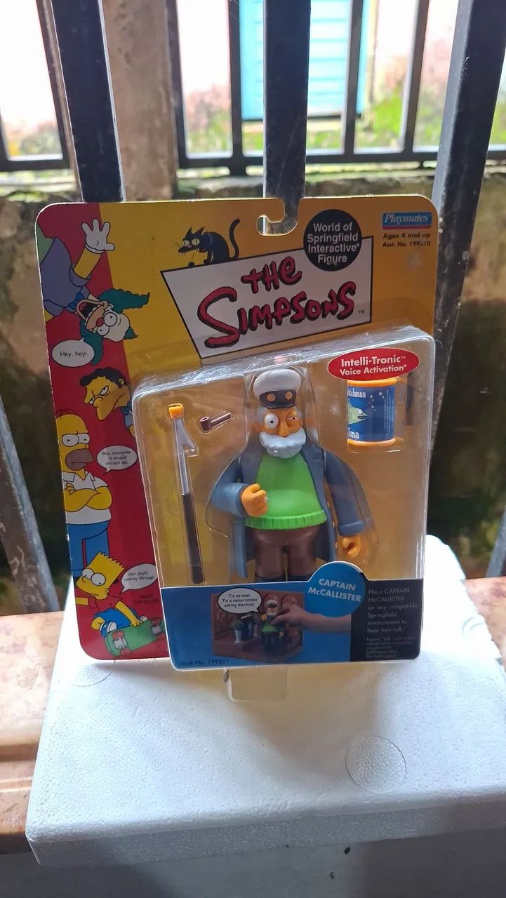 ゆ　シンプソンズplaymatesバート88→ Os Simpsons (Playmaters) Capitão - Hobbies e coleções - Coqueiro