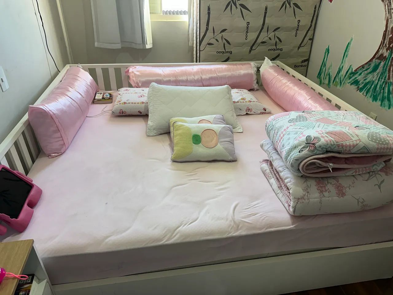 Cama infantil 2.00x2.00 com colchão  - Foto 2