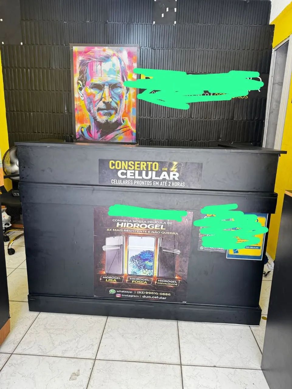 Balcão para loja