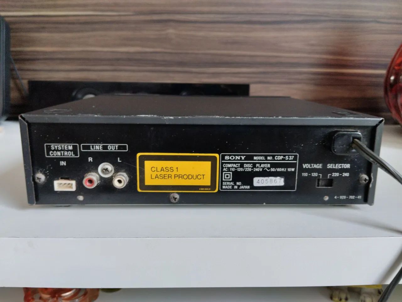 Compact disc player CDP-S37 Raro! - Foto 5
