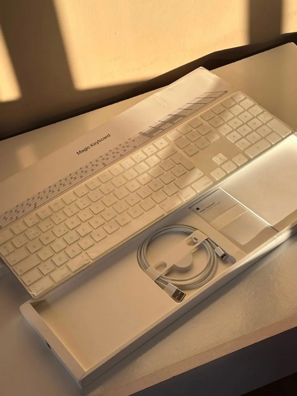 Apple Magic Keyboard A1843 Original c/ Teclado Numérico | Layout