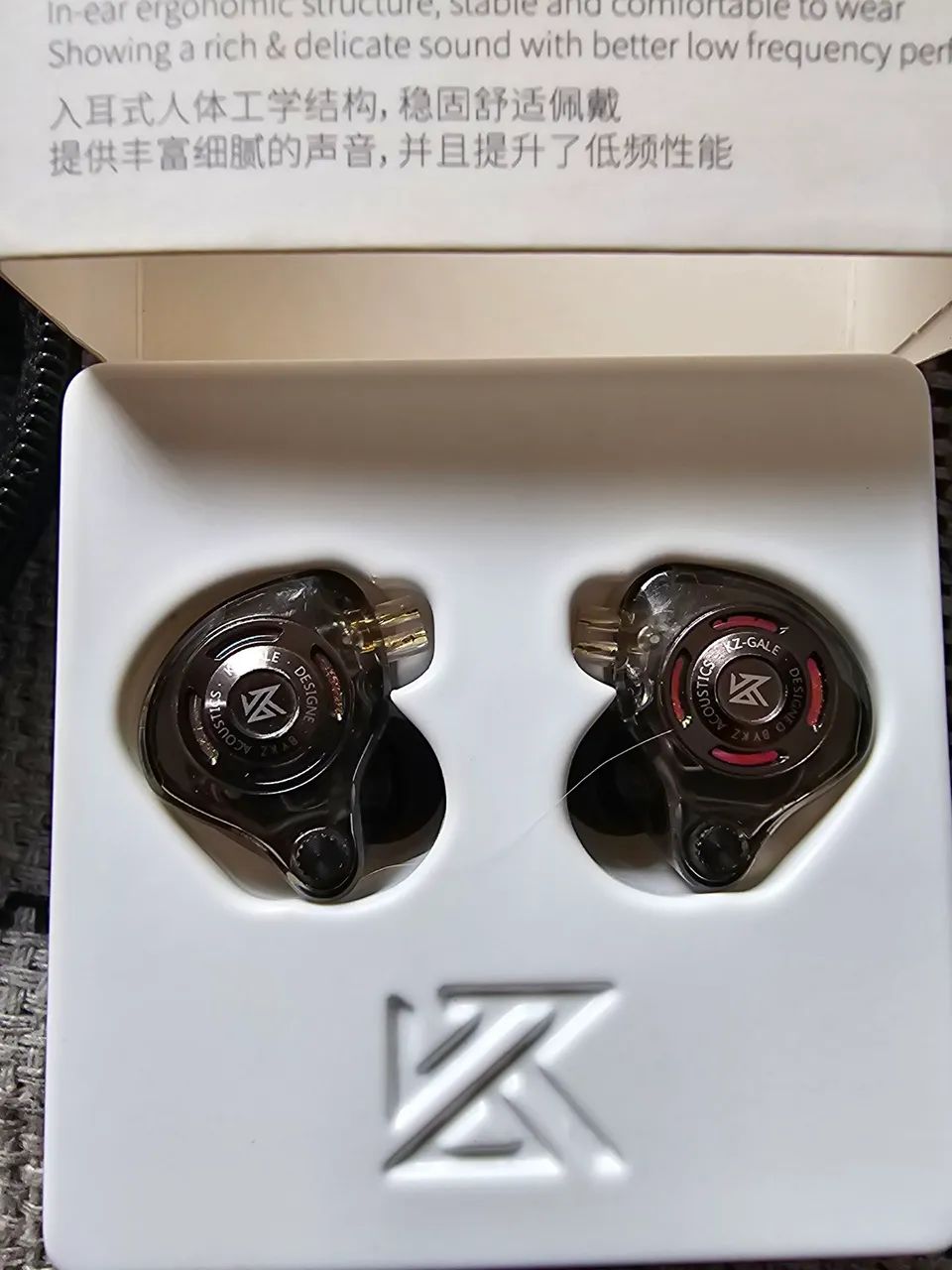 Fone de ouvido kz edx pro