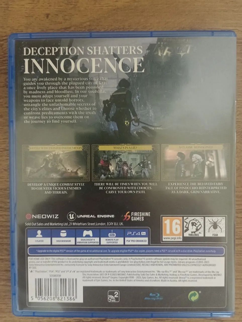 JOGO LIES OF P PS4/PS5  - Foto 3