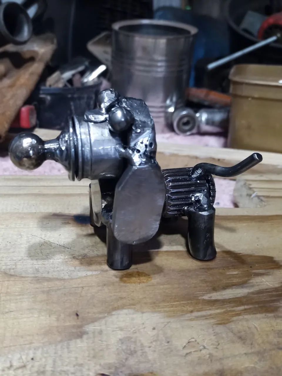 Pets miniaturas em metal -Arte rústca - Foto 2