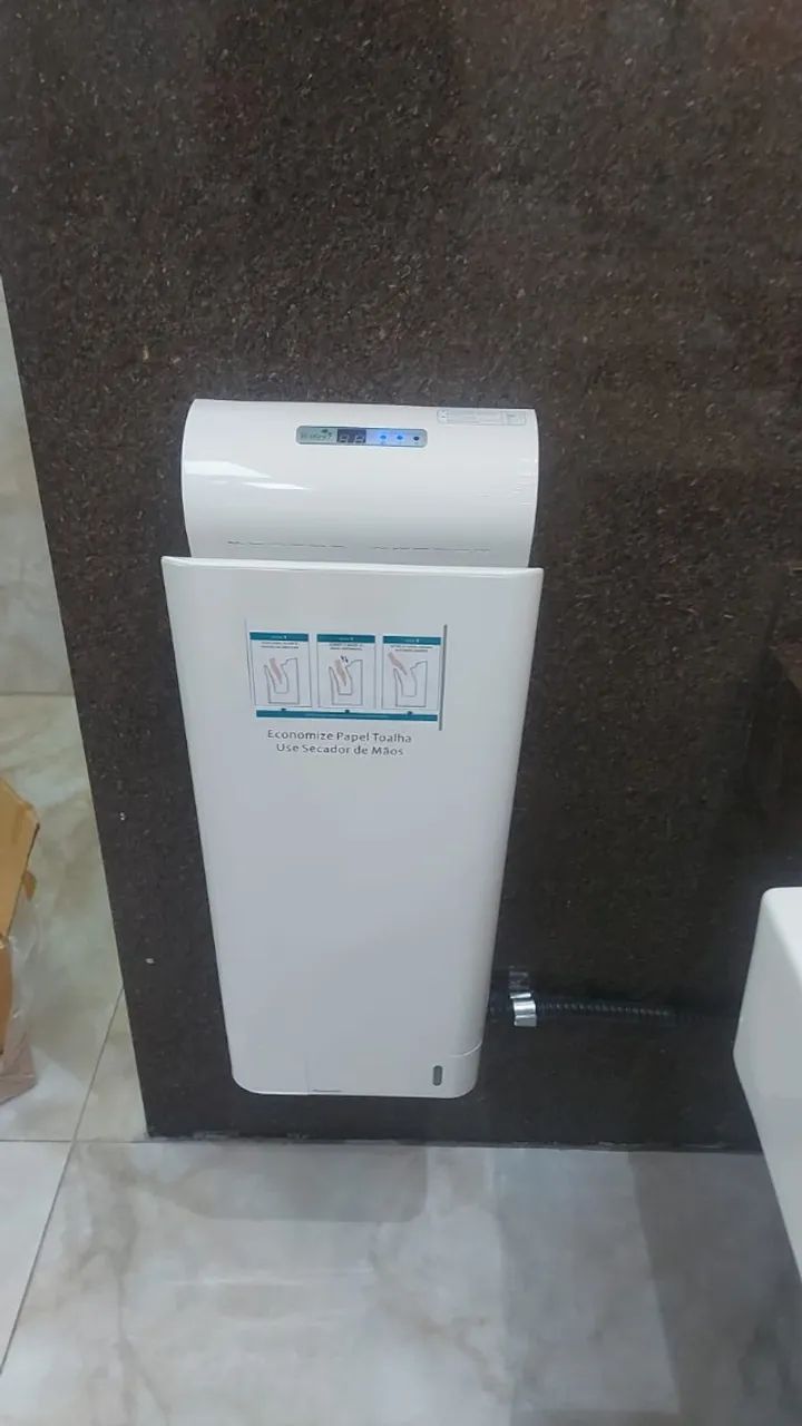 SECADOR MAOS VERTICAL AUTOMATICO SENSOR PRESENCA - Foto 2