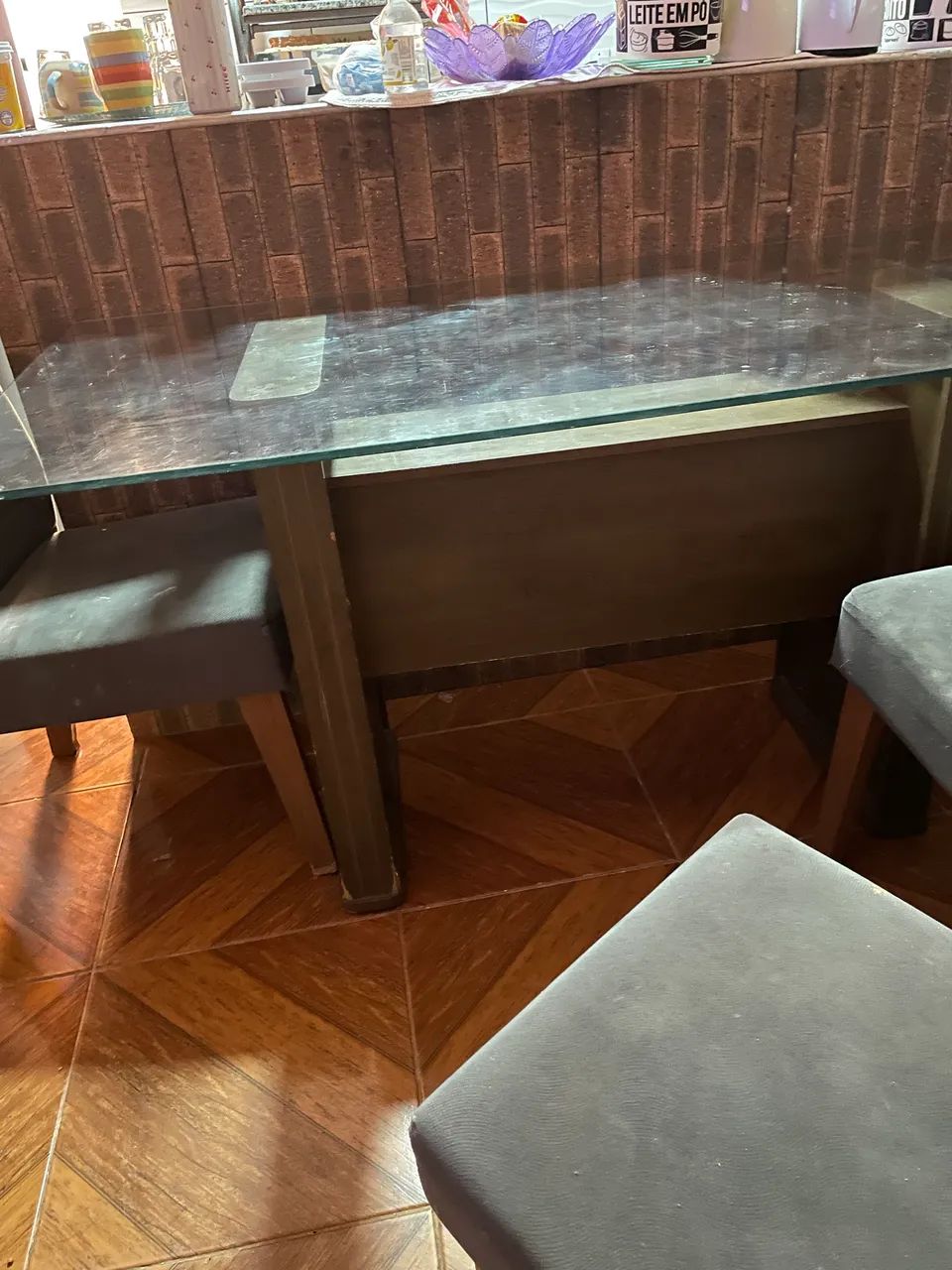 Mesa grande de vidro  - Foto 5