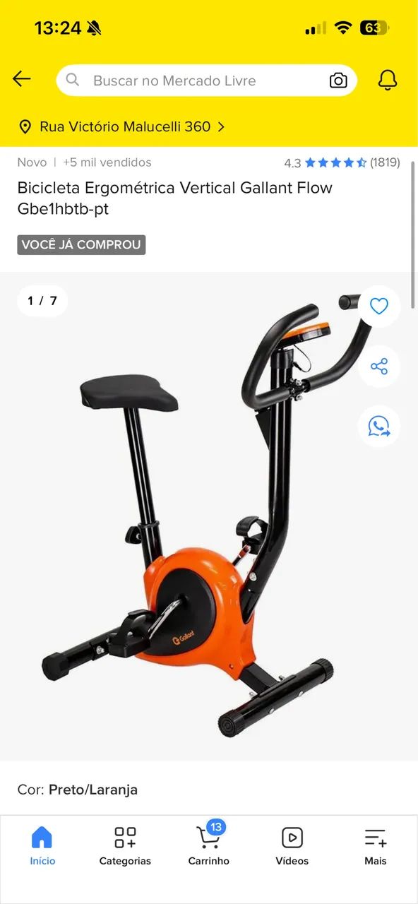 Bicicleta ergométrica  - Foto 3