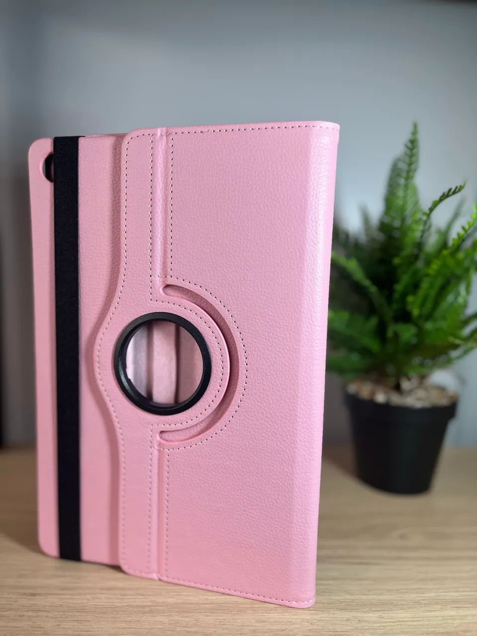 CAPA TABLET A9+ SAMSUNG COR ROSA - AJUSTÁVEL  - Foto 4