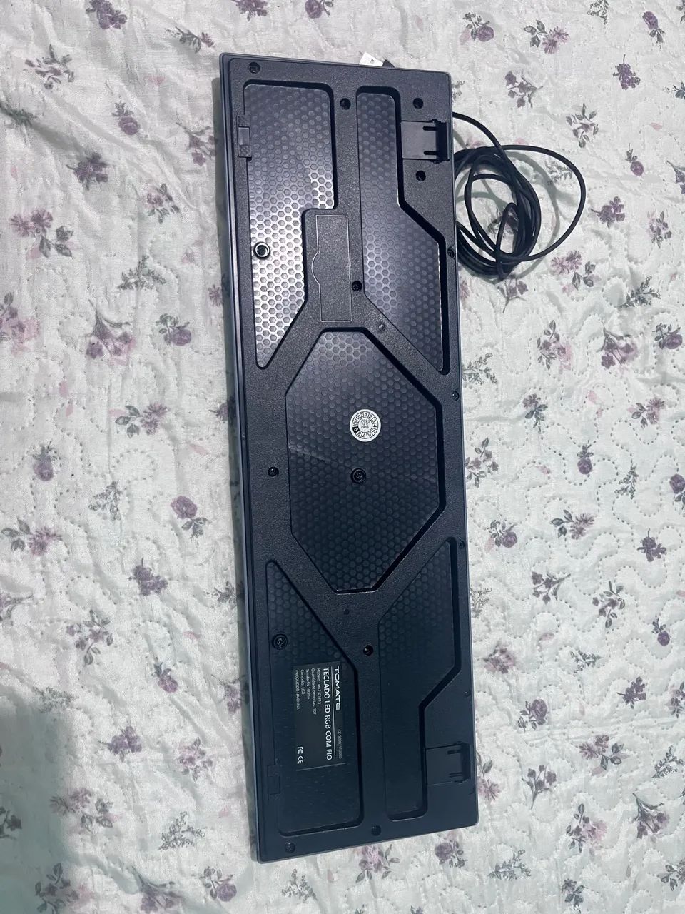 TECLADO LED RGB COM FIO  - Foto 2