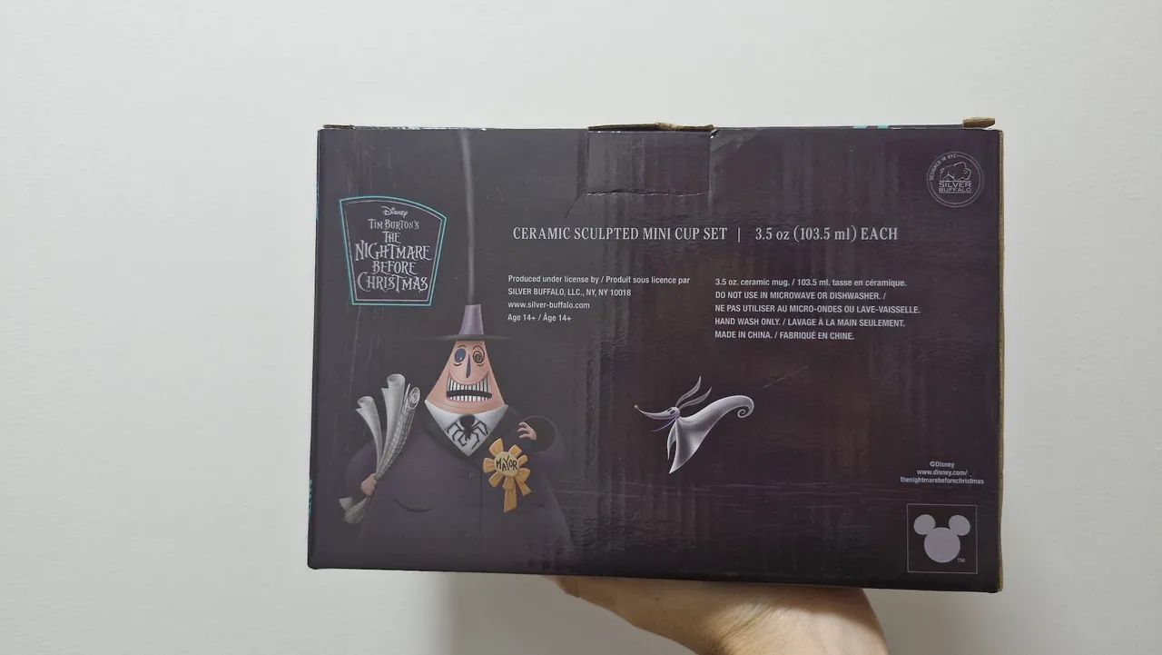 Conjunto de Canecas o Estranho Mundo de Jack  - Foto 3