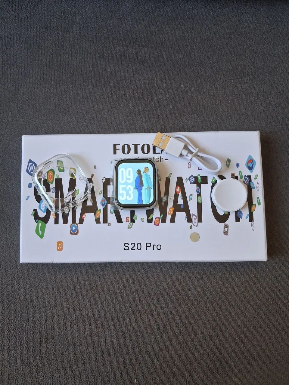 Relógio smartwatch S20 PRO novo. - Foto 5