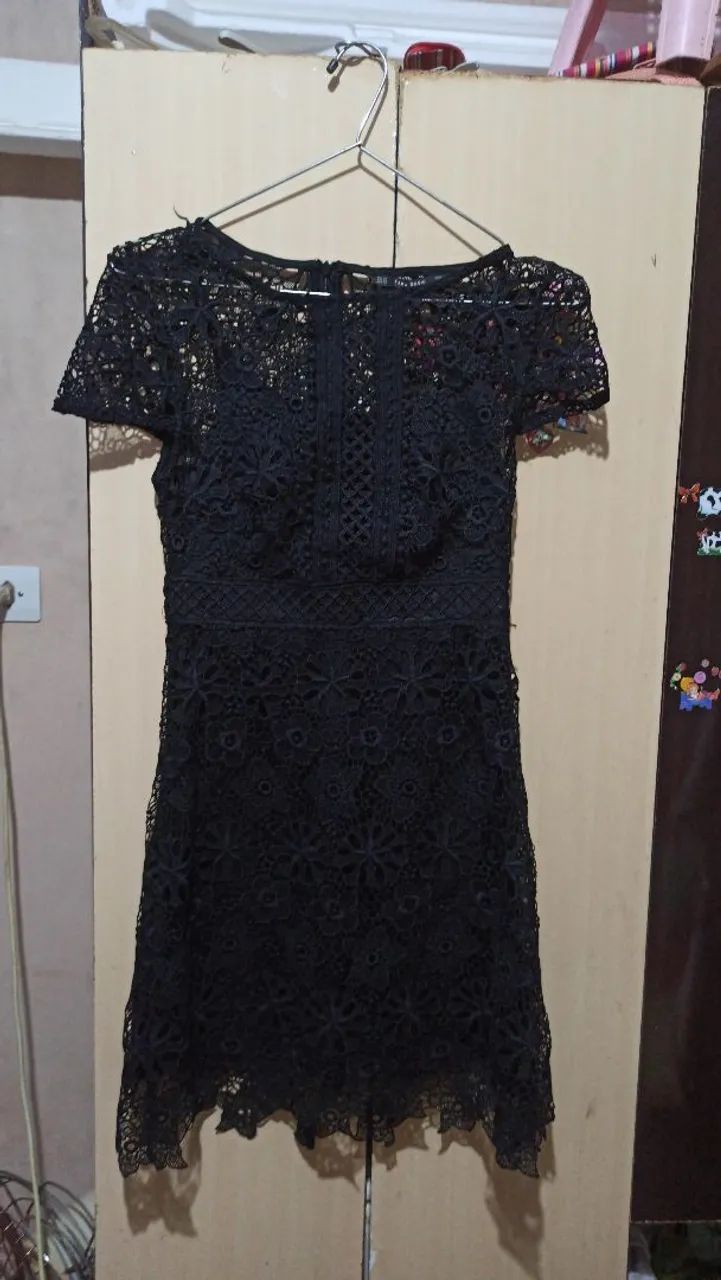 Vestido Zara Basic Collection Preto
