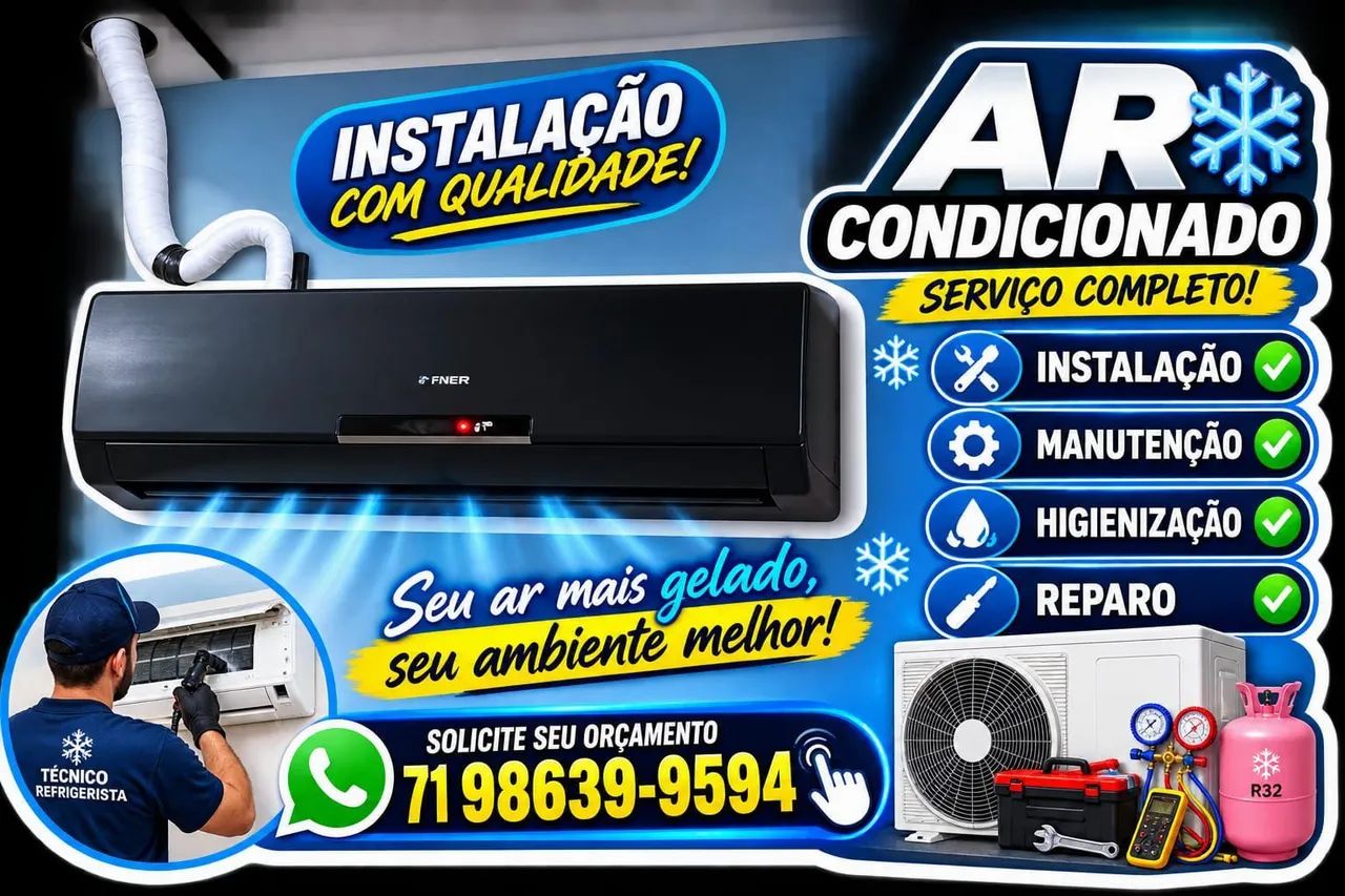 J.a manutenção e ar condicionado