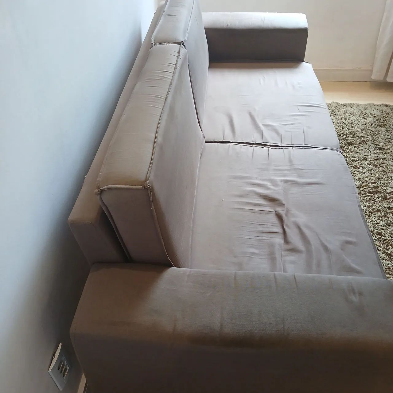 Vendo sofá usado em bom estado 600.00 - Foto 4