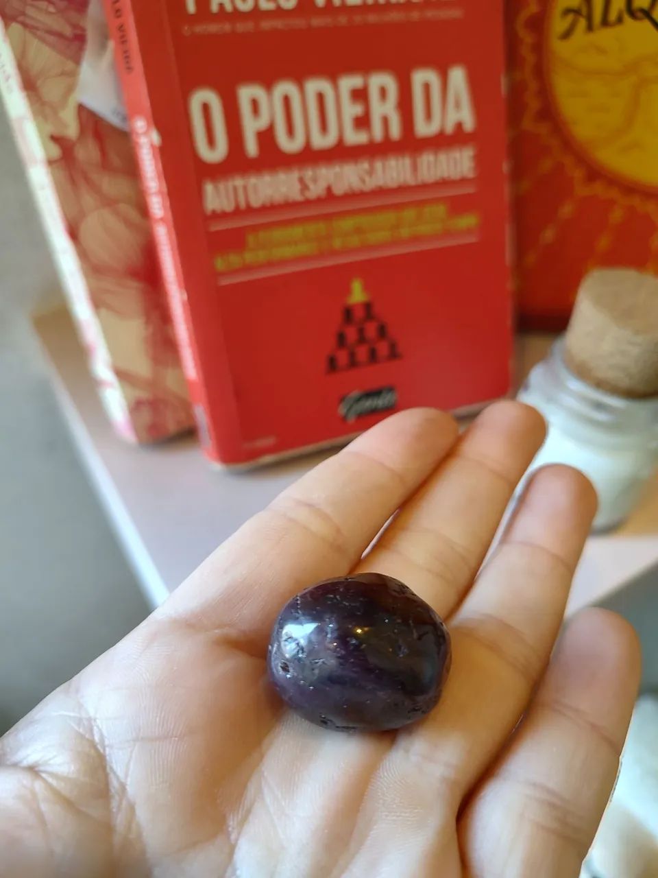 Kit Energia, Proteção e Equilíbrio  Granada, Olho de Tigre e Quartzo Azul 25,00 - Foto 5